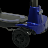 Mojo Auto Fold Scooter pictured in Blue Color thumbnail