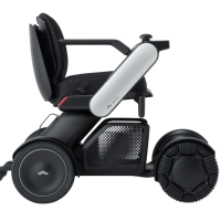 Side view of whill c2 portable power chair thumbnail