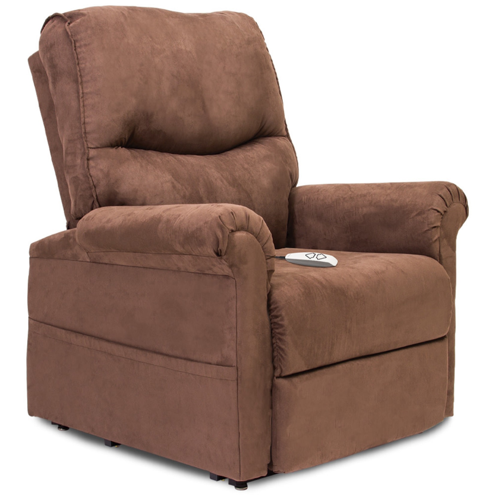 essential lc105 lift recliner shown in seated position