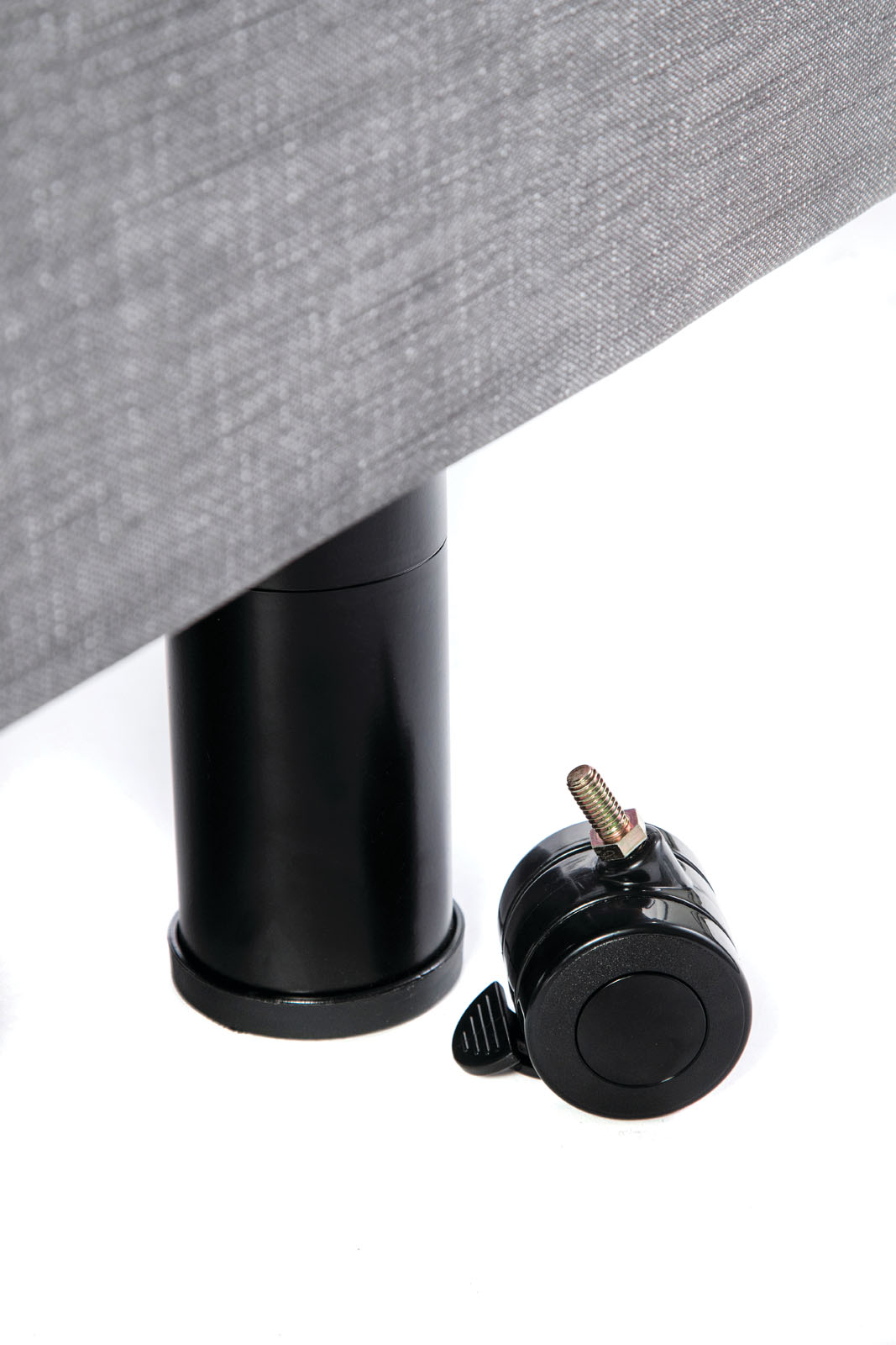 Golden Passport Split Twin XL casters view