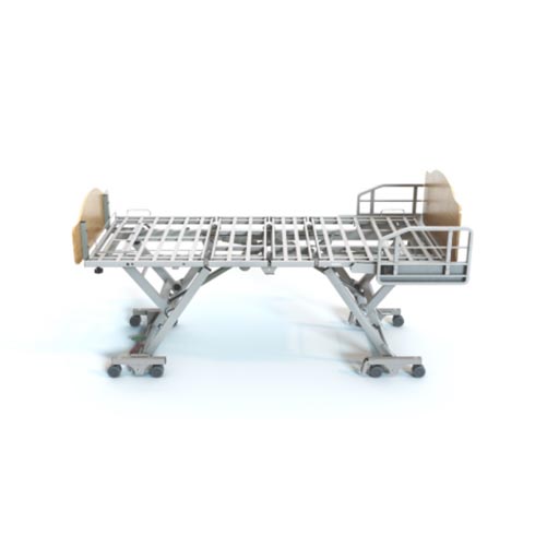 invacare cs600 bed expandable width shown raised