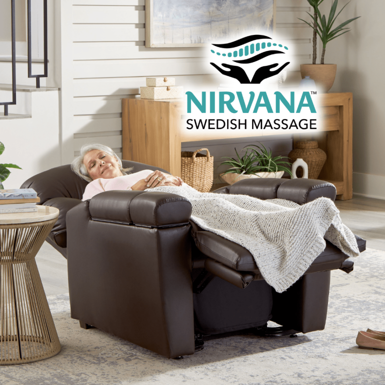 cloud+ reclined with nirvana massage