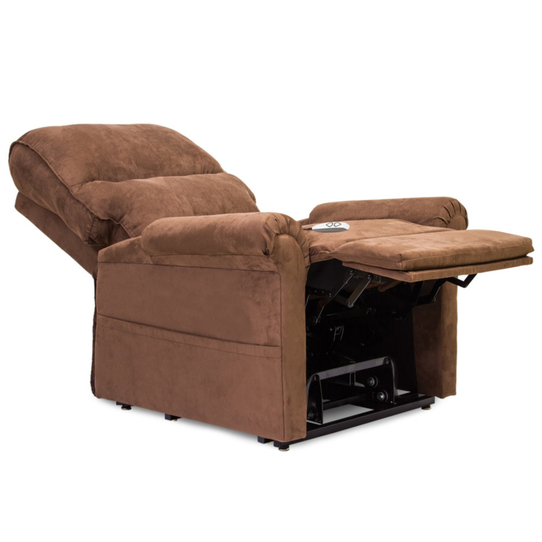 essential lc105 lift recliner shown in reclined position