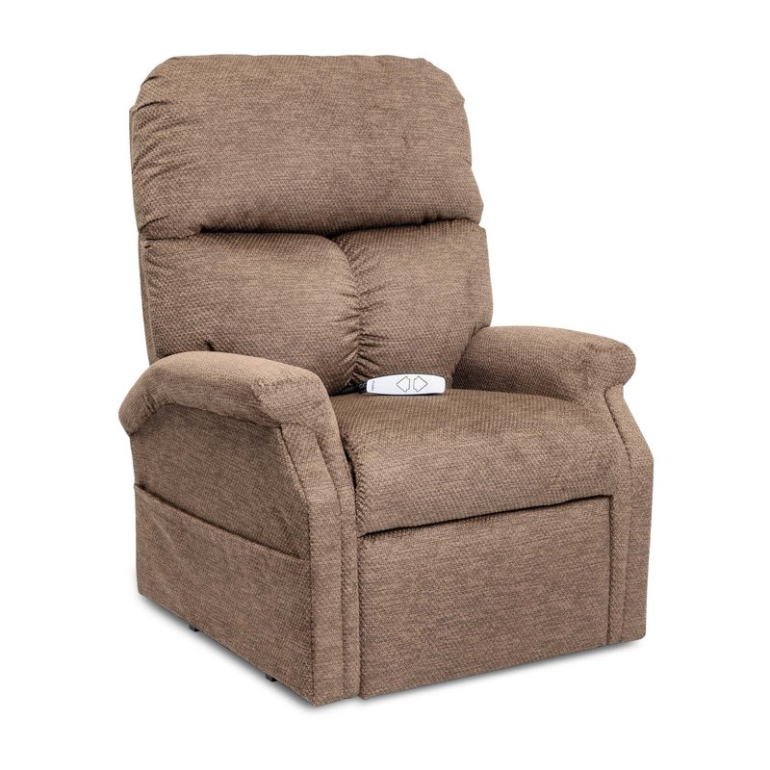 essential lc250 lift recliner shown in seated position