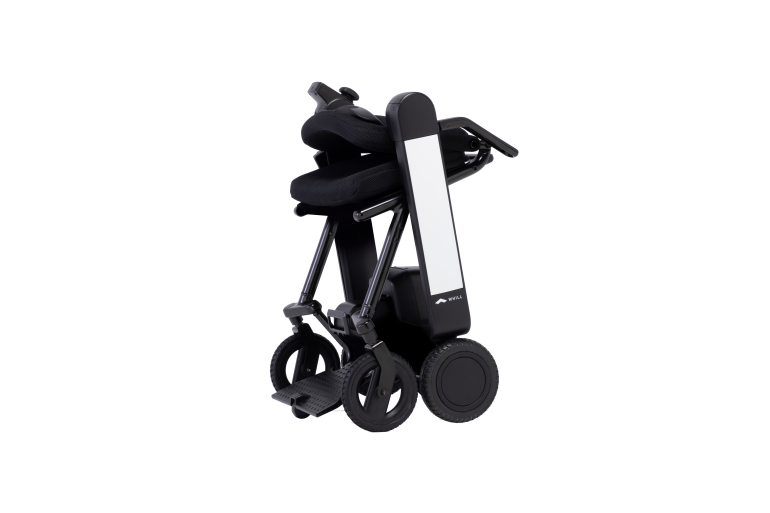 folded view of whill model f