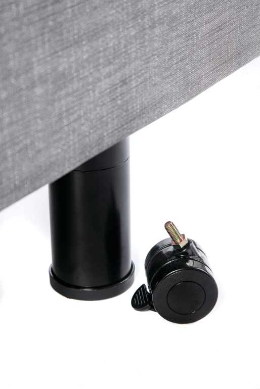 Golden Passport Split Twin XL casters view