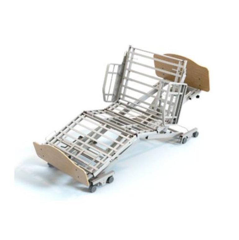 invacare cs600 bed expandable width shown reclined