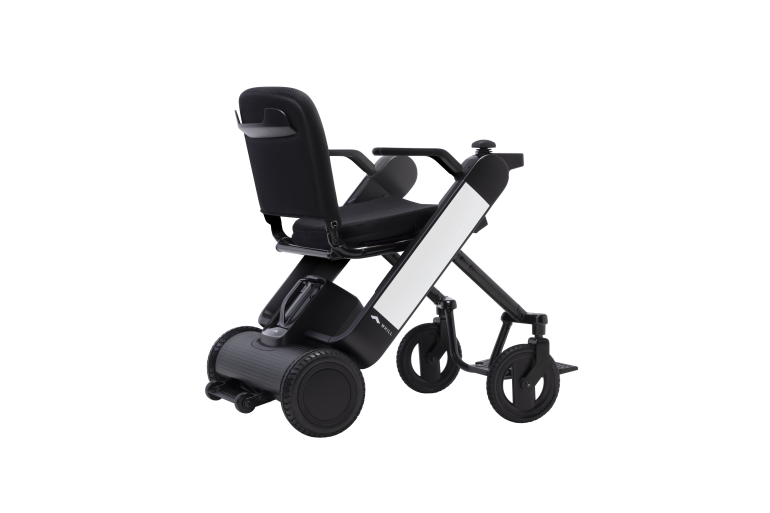 rear quarter view of whill model f