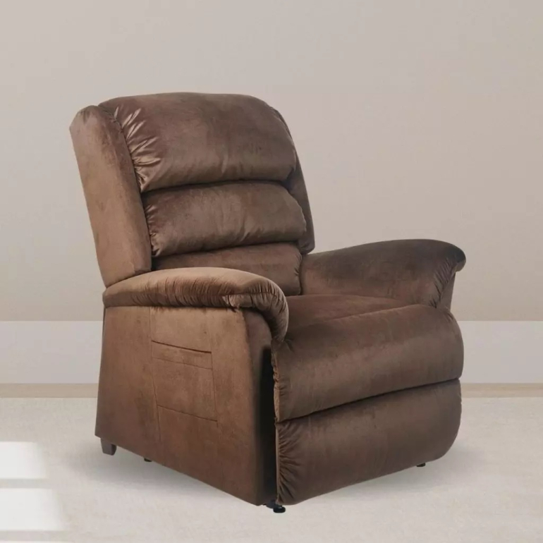 Relaxer Medium lift chair in seated position