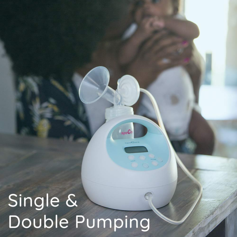 S1 Plus is a double and single breast pump