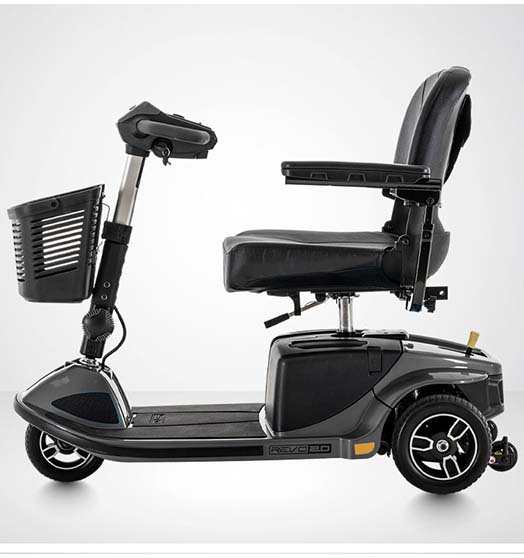 revo 2 3w side view revo 2 3 wheel scooter side view