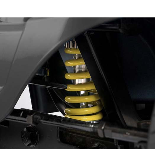 revo 2 4 wheel suspension revo 4 wheel scooter suspension close up