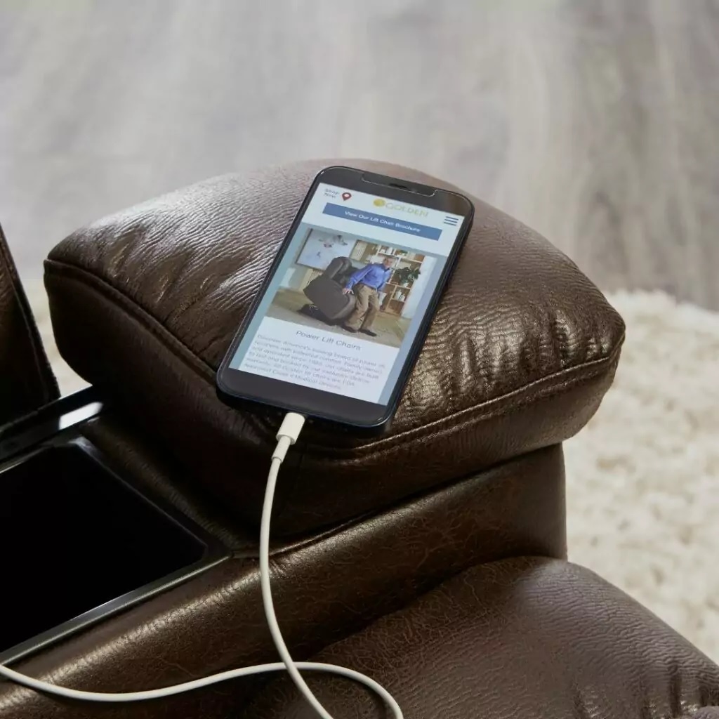 Photo of Rhea lift chair phone charger
