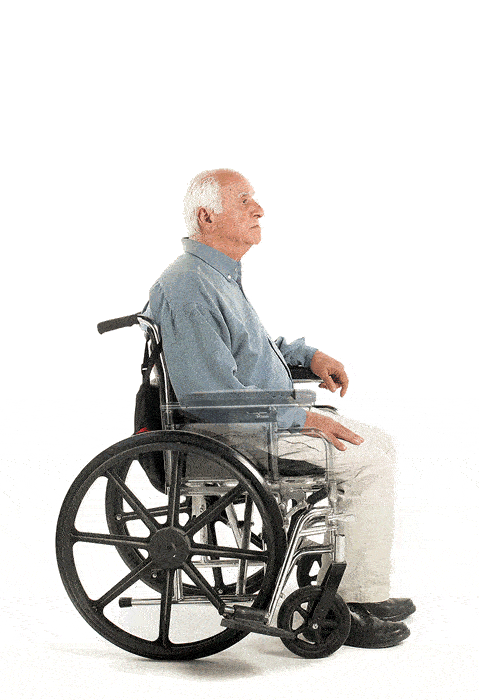 SitnStand for Wheelchairs usage animation