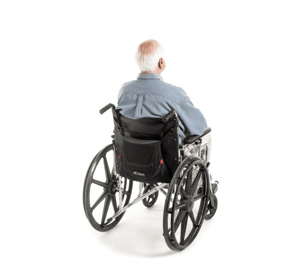 image of SitnStand for Wheelchairs on wheelchair