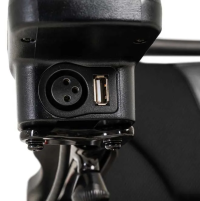photo of the plugs on a jazzy carbon wheelchair thumbnail