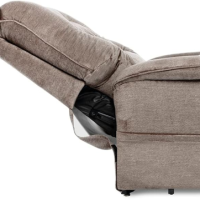 heritage lc358 lift recliner shown in seated reclined position side view thumbnail