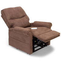 essential lc105 seated recline thumbnail essential lc105 lift recliner shown in seated recline position thumbnail