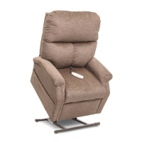 essential lc250 lift recliner shown in lifted position thumbnail