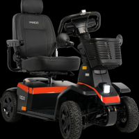 Pride PX4 Scooter pictured in Red thumbnail
