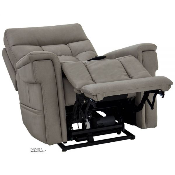 ultra_dove_reclined vivalift ultra plr 4955 in dove color shown reclined