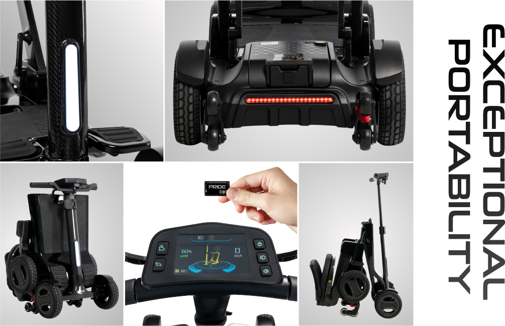 gogo carbon portable mobility scooter